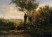 Gerard Bilders Meadow near Oosterbeek oil painting artist